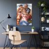 93830-338.jpg Doni Tondo by Michelangelo Buonarroti Framed Poster