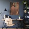 Portrait of Michelangelo Buonarroti Framed Poster