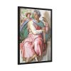 93830-349.jpg Isaiah by Michelangelo Buonarroti Framed Poster