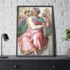 93830-351.jpg Isaiah by Michelangelo Buonarroti Framed Poster