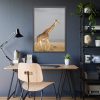 93830-386.jpg Giraffe in the Nature Framed Poster
