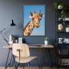 93830-402.jpg Giraffe Cameloparadalis Fauna Framed Poster