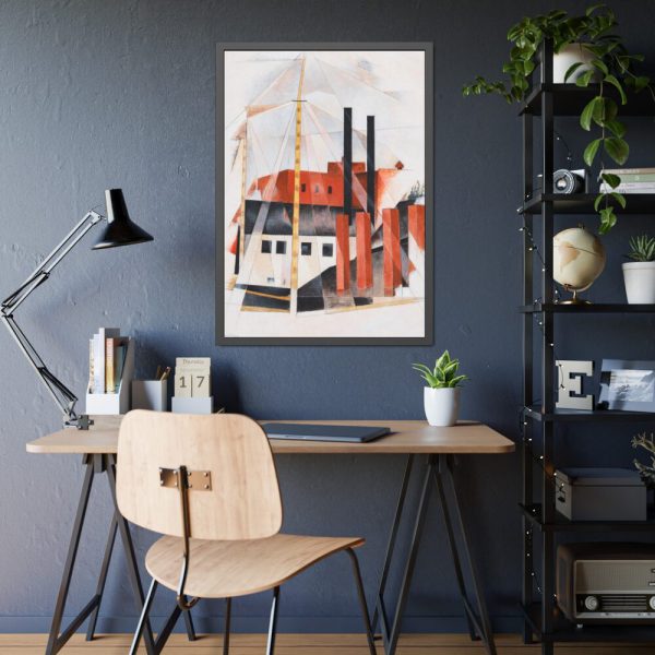 93830-46.jpg Piano Mover's Holiday by Charles Demuth Framed Poster