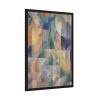 93830-57.jpg Window overlooking the city Framed Poster
