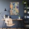 93830-58.jpg Window overlooking the city Framed Poster
