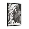 93830-65.jpg Self-Portrait Drawing by Reijer Stolk Framed Poster