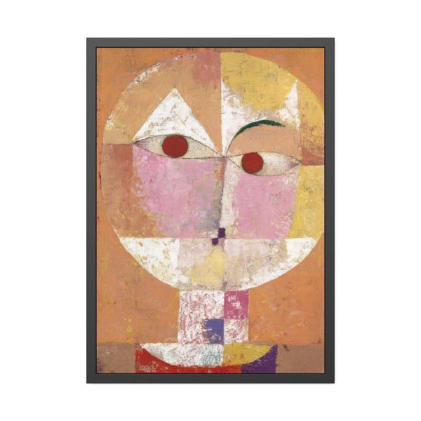 Senecio (Baldgreis) by Paul Klee Framed Poster