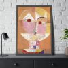 Senecio (Baldgreis) by Paul Klee Framed Poster