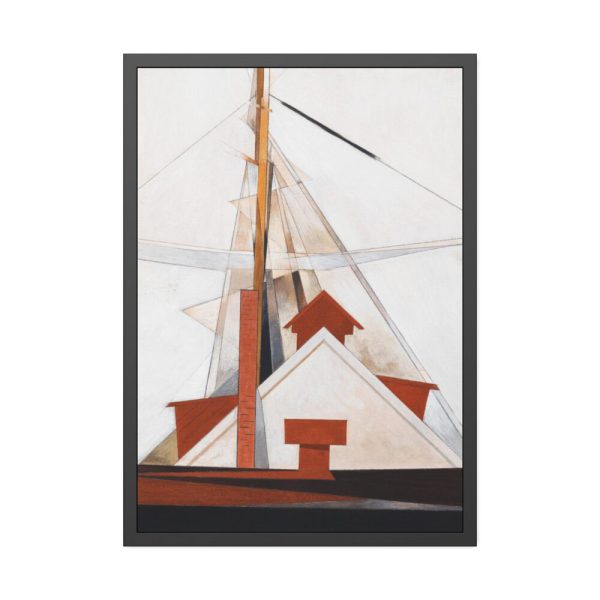 Masts by Charles Demuth Framed Poster