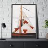Masts by Charles Demuth Framed Poster