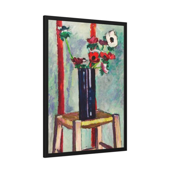 93830-93.jpg Anemones painting in high resolution by Henry Lyman Sayen Framed Poster
