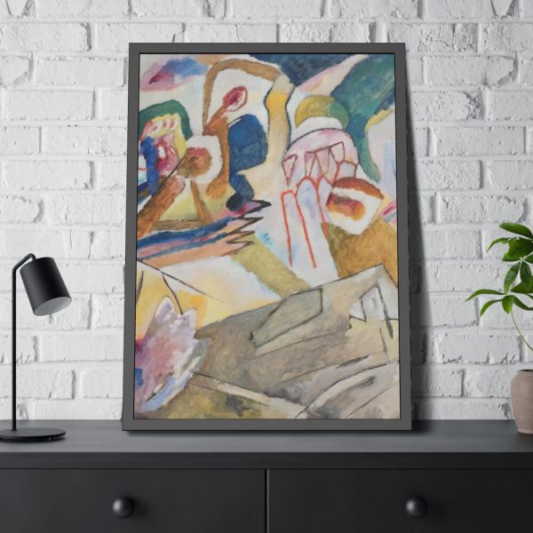 93830-99.jpg Improvisation 18 by Wassily Kandinsky Framed Poster