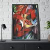 93831-115.jpg The Foxes by Franz Marc Framed Poster