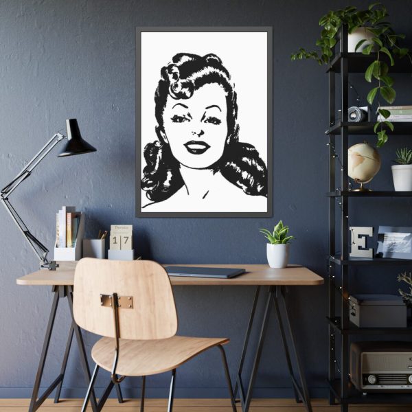 93831-134.jpg Gorgeous Women in Line Art Framed Poster