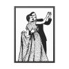 93831-136.jpg Couple Dancing Framed Poster