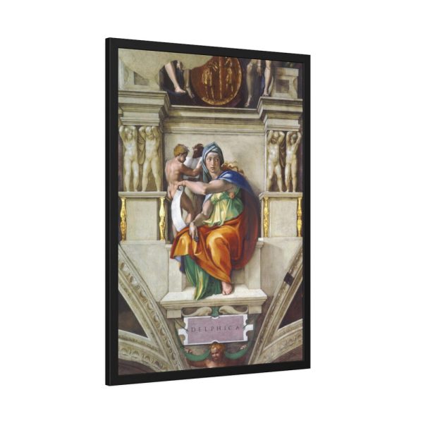 93831-149.jpg Delphic Sibyl by Michelangelo Buonarroti Framed Poster