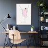 93831-154.jpg Ballerina in Pink Dress Framed Poster
