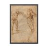 93831-172.jpg Two Nude by Michelangelo Buonarroti Framed Poster