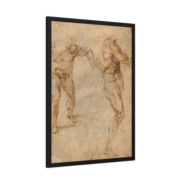 93831-173.jpg Two Nude by Michelangelo Buonarroti Framed Poster
