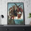 93831-179.jpg The Torment of Saint Anthony by Michelangelo Buonarroti Framed Poster