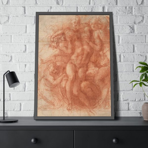 93831-207.jpg Lamentation by Michelangelo Buonarroti Framed Poster