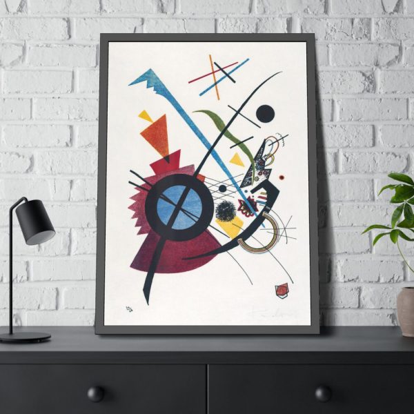 93831-23.jpg Violet by Wassily Kandinsky Framed Poster