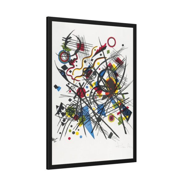 93831-25.jpg Lithographie fur die Vierte Bauhausmappe by Wassily Kandinsky Framed Poster