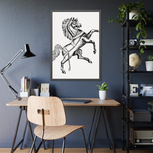 93831-258.jpg Horse Framed Poster