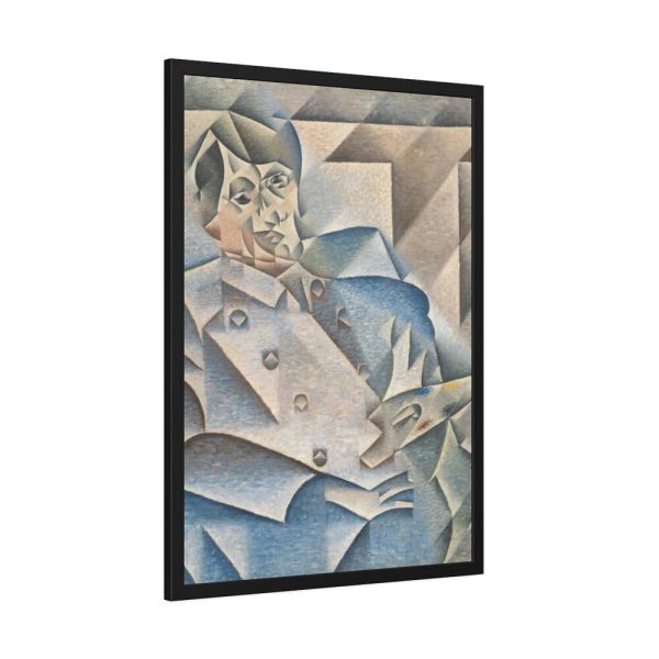 93831-273.jpg Portrait of Pablo Picasso by Huan Gris Framed Poster