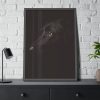 93831-279.jpg Black Labrador Retriever Dog Framed Poster