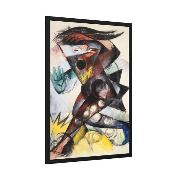 Caliban by Franz Marc Framed Poster