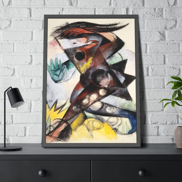 Caliban by Franz Marc Framed Poster