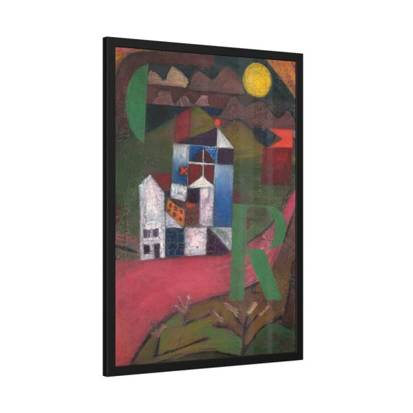 Villa R by by Paul Klee Framed Poster