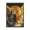 Tiger Look Framed Poster