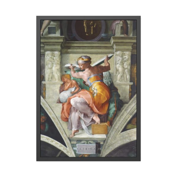 93831-320.jpg Libyan Sibylesby Michelangelo Buonarroti Framed Poster