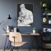 93831-326.jpg Moses by Michelangelo Buonarroti Framed Poster