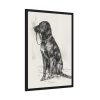 93831-33.jpg Aldrich's Dog by John Davis Hatch Framed Poster