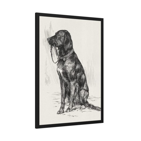 93831-33.jpg Aldrich's Dog by John Davis Hatch Framed Poster