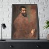 Portrait of Michelangelo Buonarroti Framed Poster