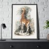 93831-395.jpg Vintage Illustration by Georges Cuvier Framed Poster