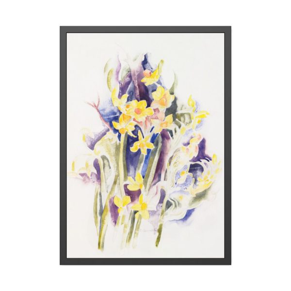 93831-4.jpg Small Daffodils by Charles Demuth Framed Poster