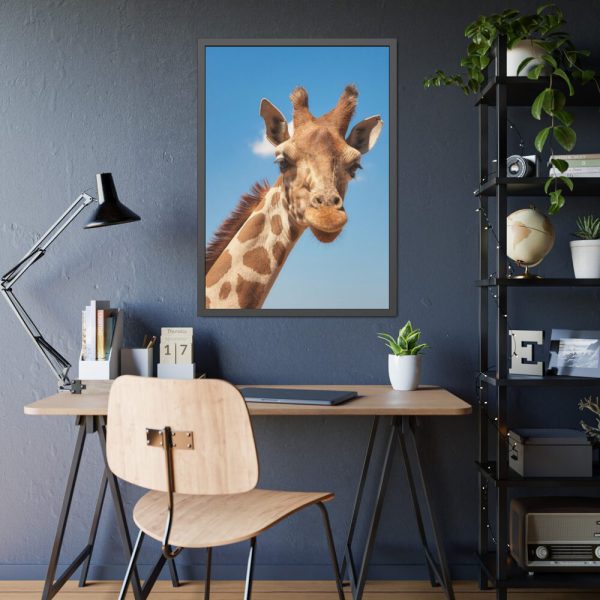 93831-402.jpg Giraffe Cameloparadalis Fauna Framed Poster