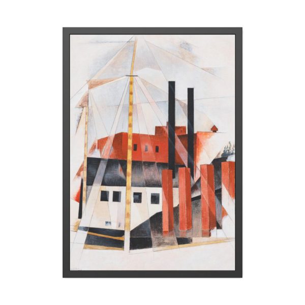 93831-44.jpg Piano Mover's Holiday by Charles Demuth Framed Poster