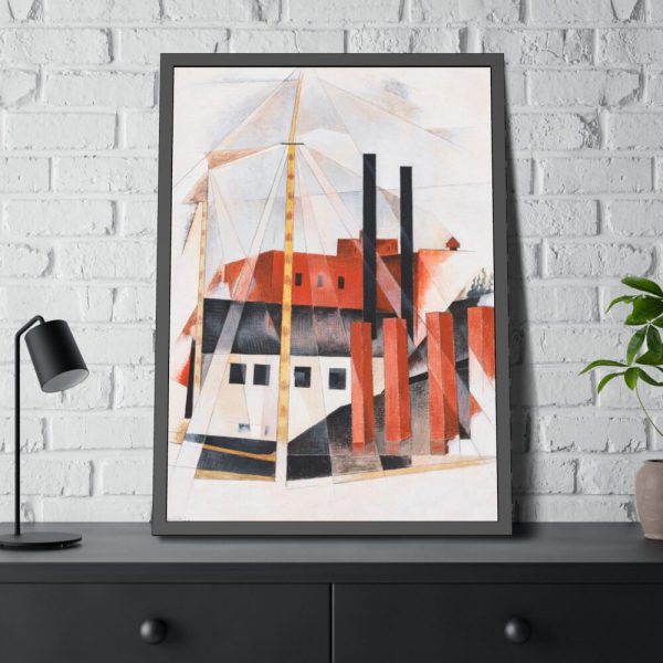 93831-47.jpg Piano Mover's Holiday by Charles Demuth Framed Poster