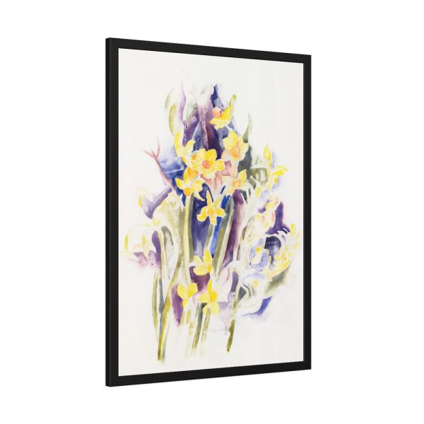 93831-5.jpg Small Daffodils by Charles Demuth Framed Poster