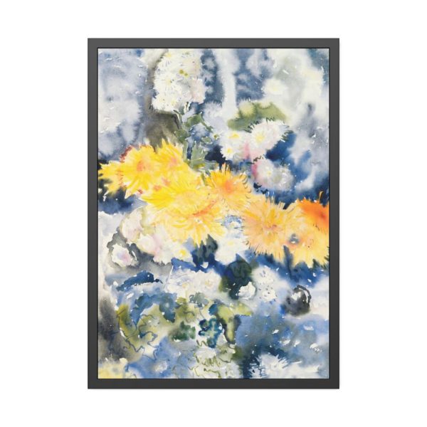 93831.jpg Yellow and Blue by Charles Demuth Framed Poster