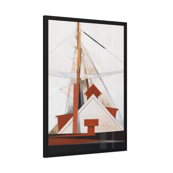Masts by Charles Demuth Framed Poster