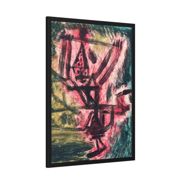 93831-85.jpg Fire Clown by Paul Klee Framed Poster