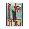 93831-92.jpg Anemones painting in high resolution by Henry Lyman Sayen Framed Poster