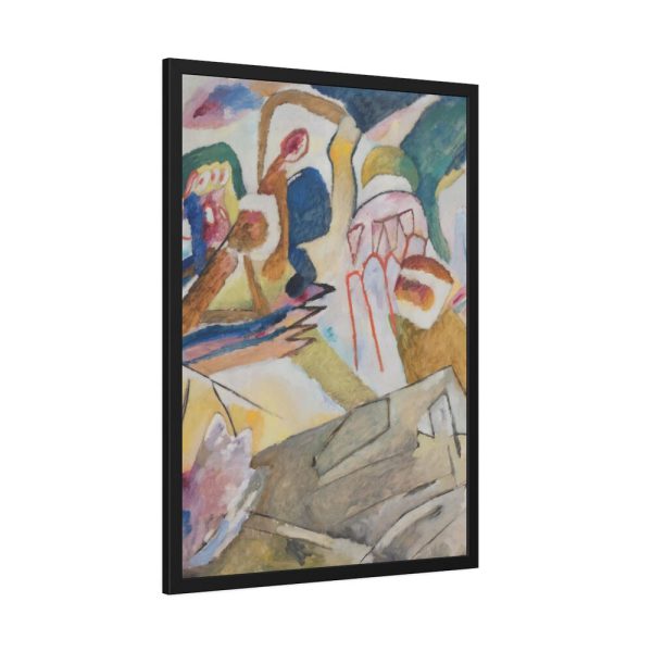 93831-97.jpg Improvisation 18 by Wassily Kandinsky Framed Poster